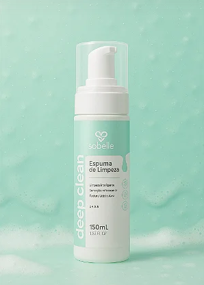 ESPUMA DE LIMPEZA DEEP CLEAN 150ML SOBELLE