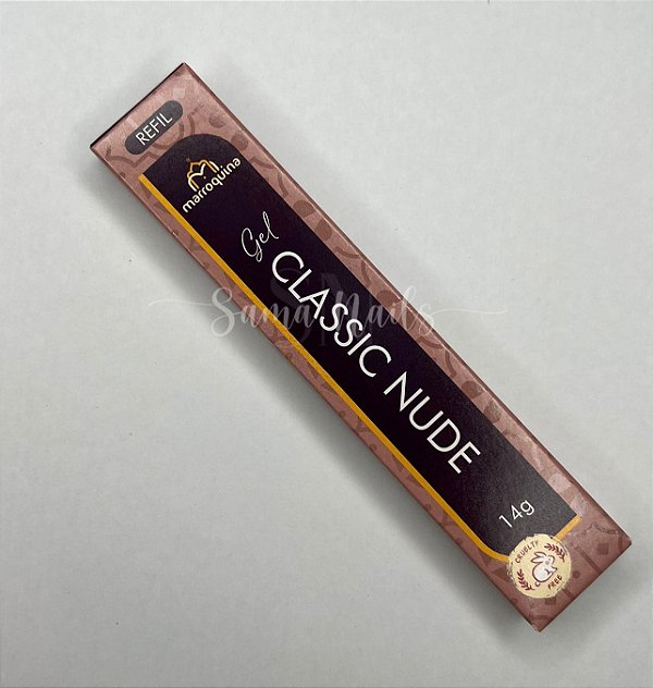 GEL CLASSIC NUDE SACHÊ 14G MARROQUINA