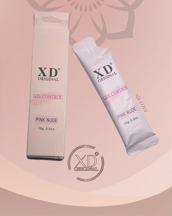 GEL CONTROL PINK NUDE SACHÊ 15G X&D