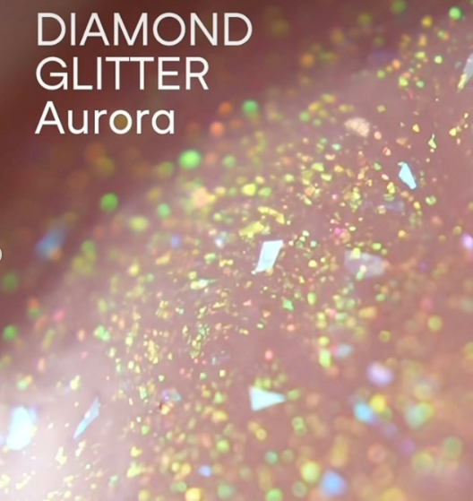 GEL DIAMOND GLITTER AURORA SACHÊ 14G VOLIA