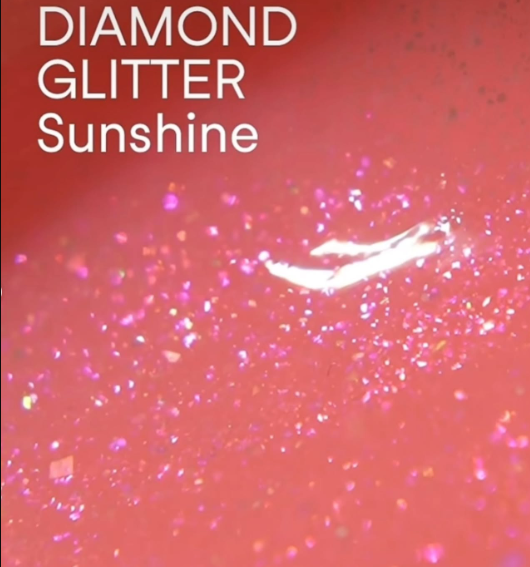 GEL DIAMOND GLITTER SUNSHINE SACHÊ 14G VOLIA