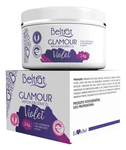 GEL GLAMOUR VIOLET 24G BELTRAT