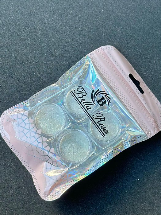 KIT PIGMENTO BRANCO C/ 4 BELLA ROSA