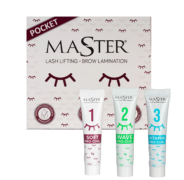 KIT LIFTING DE CÍLIOS MASTER POCKET