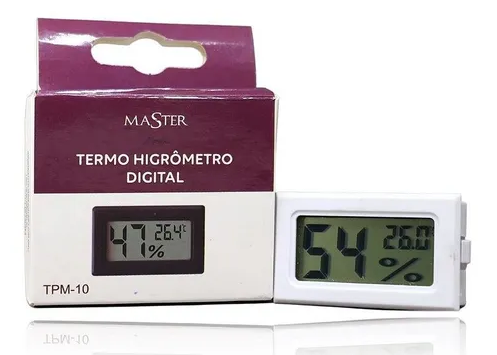 MINI TERMO HIGROMETRO DIGITAL MASTER