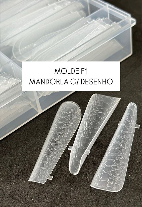 MOLDE F1 MANDORLA C/ DESENHO HELEN COLOR