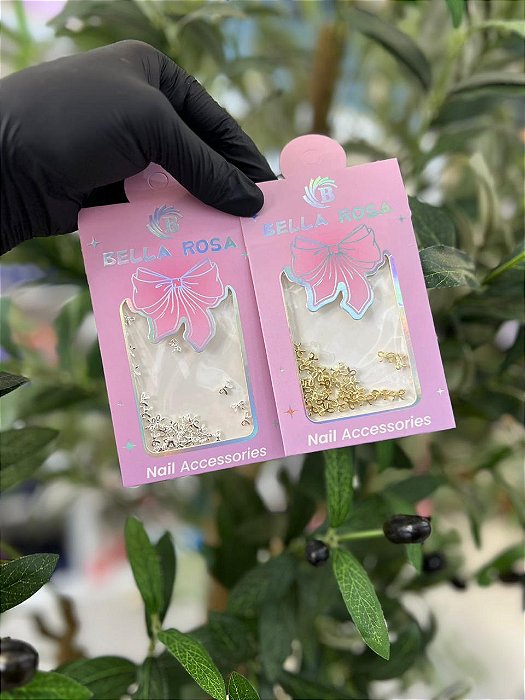 PACOTE DE DECORAÇÃO PARA UNHAS LAÇO