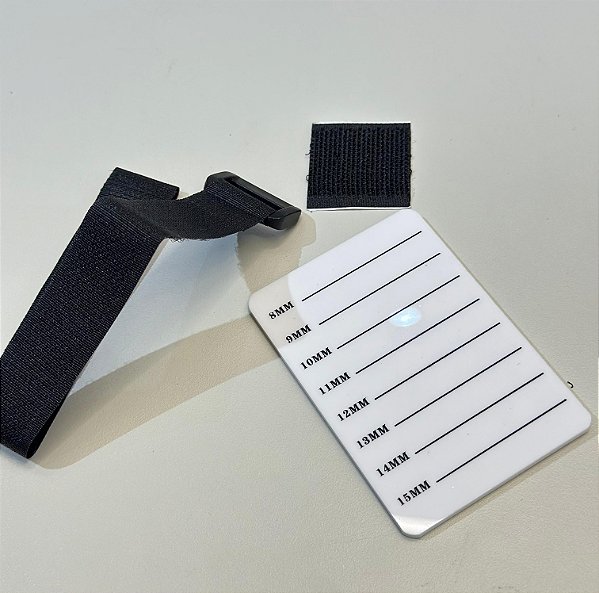 PLACA DE MÃO SUPORTE DE EXTENSÃO DE CÍLIOS COM ALÇA ELÁSTICA