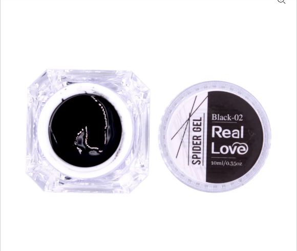 SPIDER GEL PRETO REAL LOVE