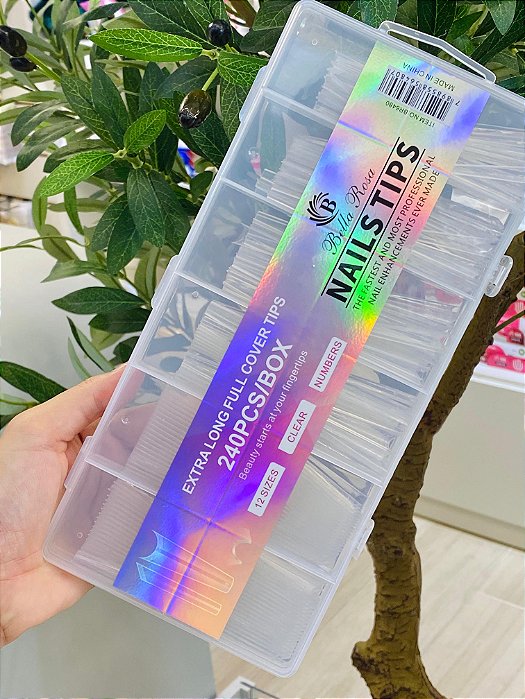 TIPS BAILARINA EXTRA LONGA 240 UNI. BELLA ROSA