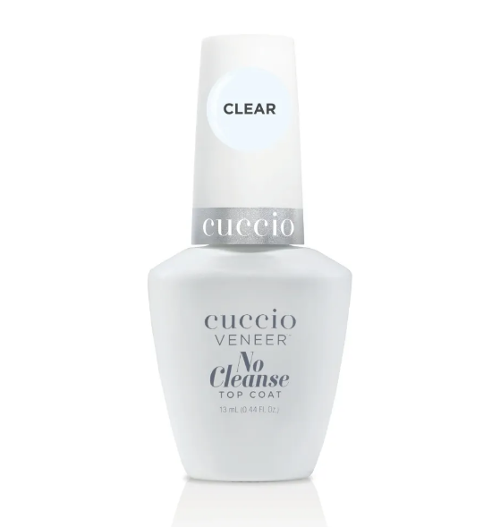 TOP COAT NO CLEANSE CLEAR 13ML CUCCIO