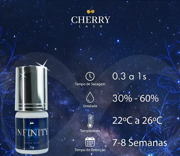 COLA ADESIVO 3G CHERRY LASH - INFINITY