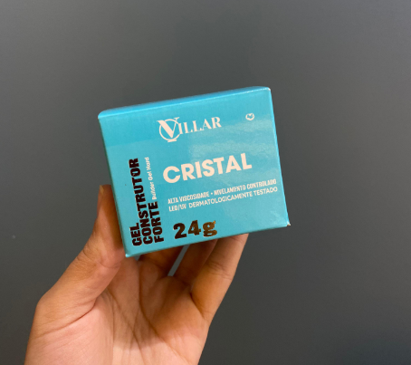 GEL CONSTRUTOR FORTE 24G VILLAR - CRISTAL