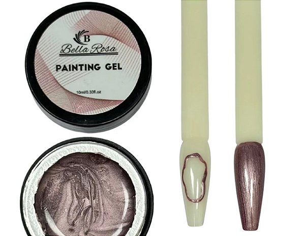 GEL PAINT 10ML BELLA ROSA  - ROSE
