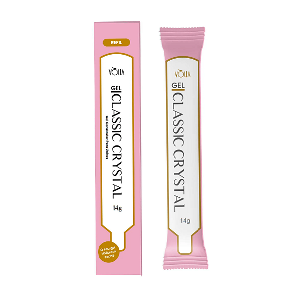 GEL SACHÊ 14G VOLIA - CLASSIC CRYSTAL 14G