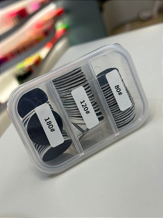 REFIL DE BROCA DISCO 80 120 180