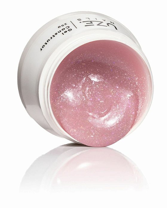 GEL CONSTRUTOR LUMINOUS STAR 25G UZE NAILS - STAR PINK