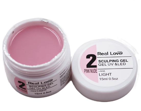 GEL POTE 15ML REAL LOVE  - 02 PINK NUDE