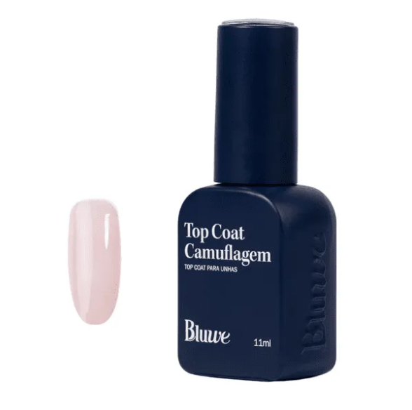TOP COAT CAMUFLAGEM 11ML BLUWE - QUERIDO BEGE
