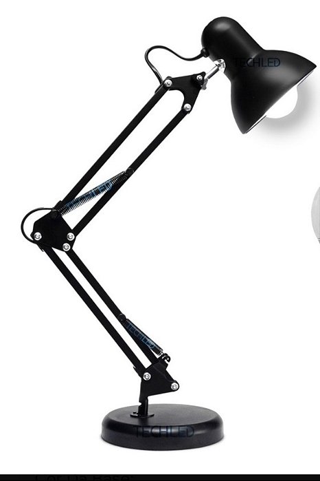 LUMINARIA ARTICULAVEL - PRETA