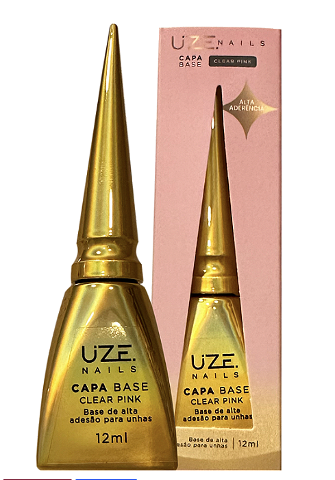 CAPA BASE 12ML UZE NAILS  - CLEAR PINK