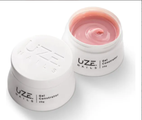 GEL CONSTRUTOR 25G UZE NAILS  - NATURAL NUDE PINK