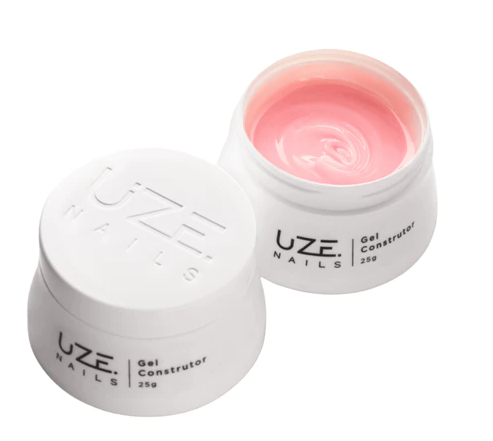 GEL CONSTRUTOR 25G UZE NAILS  - NATURAL PINK