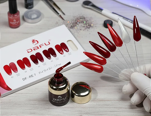 ESMALTE RED VÉU 10ML DAFU