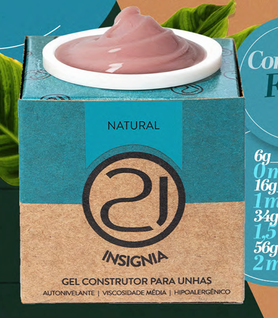 GEL ECOLINE INSIGNIA 16G NAILS 21  - NATURAL