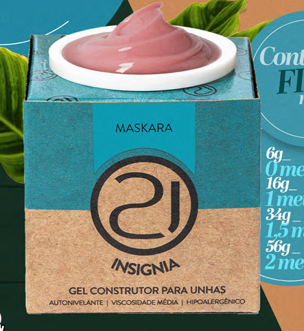 GEL ECOLINE INSIGNIA 6G NAILS 21 - MASKARA