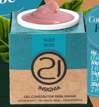 GEL ECOLINE INSIGNIA 6G NAILS 21 - NUDE ROSE