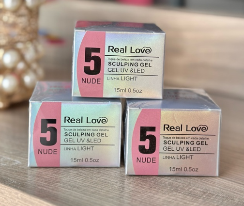 GEL POTE 15ML REAL LOVE  - 5 NUDE