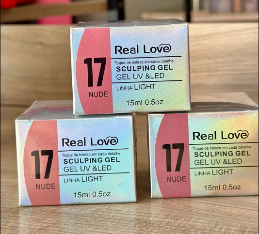 GEL POTE 15ML REAL LOVE  - 17 NUDE