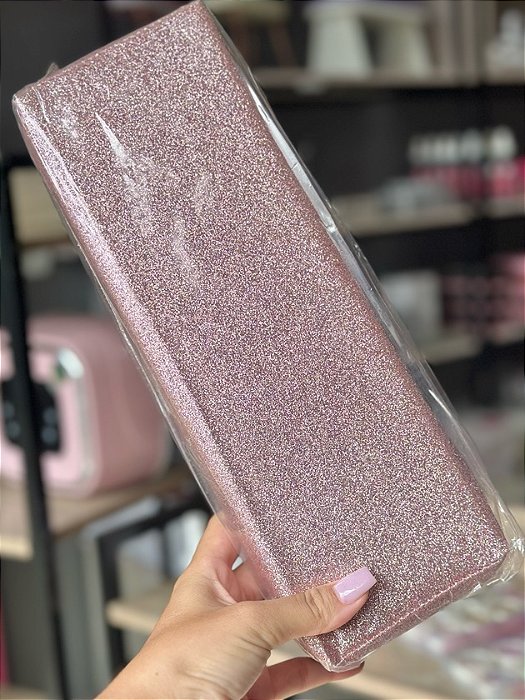APOIADOR DE BRAÇO COM GLITTER - ROSE