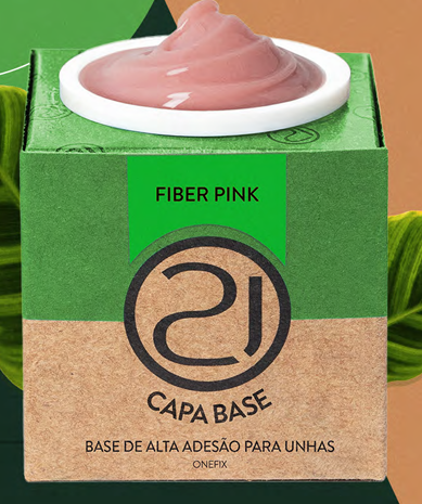 CAPA BASE ONEFIX 13G NAILS 21  - FIBER PINK