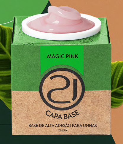 CAPA BASE ONEFIX 13G NAILS 21  - MAGIC PINK
