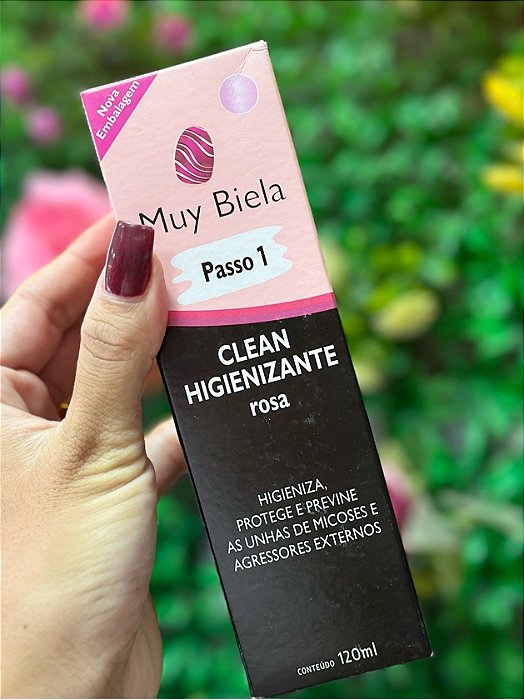 CLEAN HIGIENIZANTE 120ML MUY BIELA - ROSA