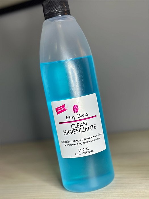CLEAN HIGIENIZANTE 500ML MUY BIELA - AZUL