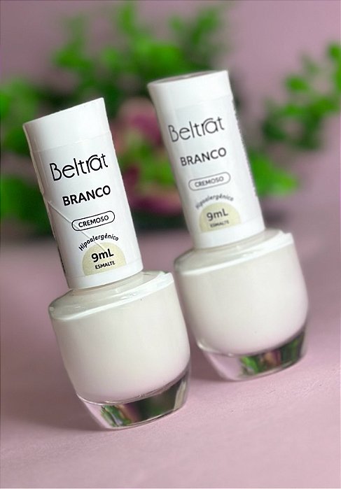 ESMALTE TRADICIONAL 9ML BELTRAT - BRANCO