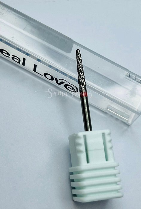 BROCA TUNGSTÊNIO - DUAS PONTAS VERMELHA