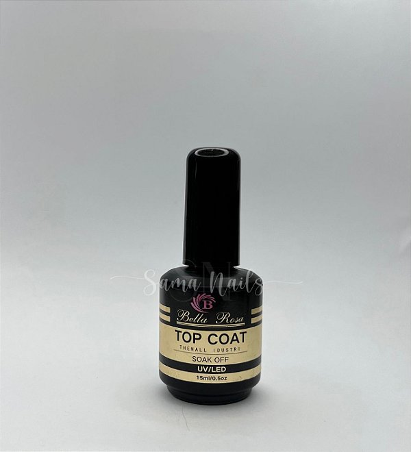 TOP COAT SOAK OFF 15ML REDONDO BELLA ROSA