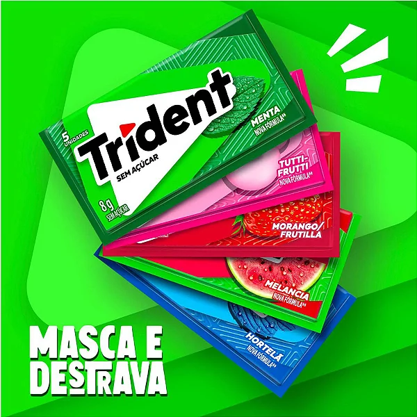 CHICLETE TRIDENT