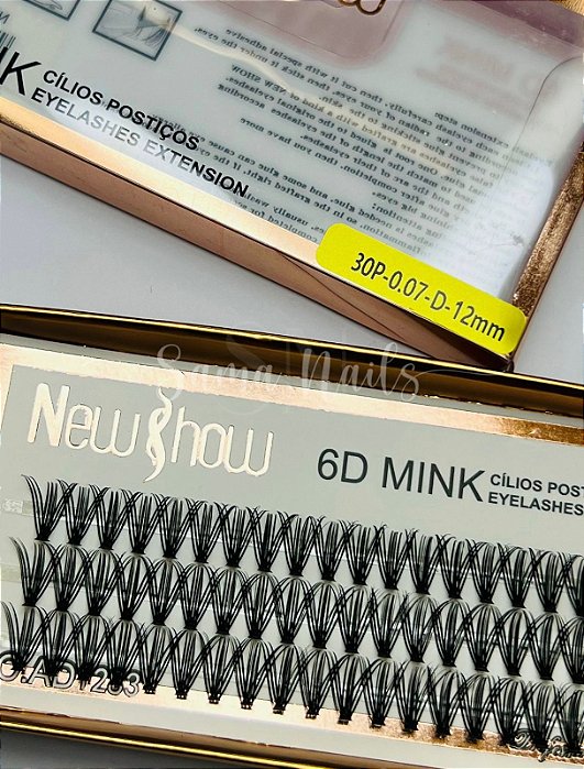 CILIOS TUFINHO - NEW SHOW 6D 30P 0.07-D - 12MM