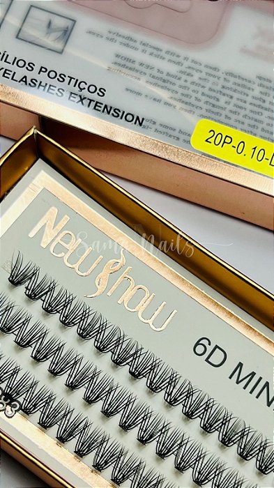 CILIOS TUFINHO - NEW SHOW 6D 20P 0.10-D - 10MM