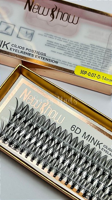 CILIOS TUFINHO - NEW SHOW 6D 30P 0.07-D - 14MM