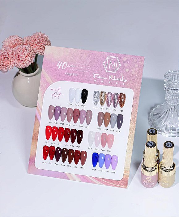 ESMALTE EM GEL FAN NAILS  12 ML