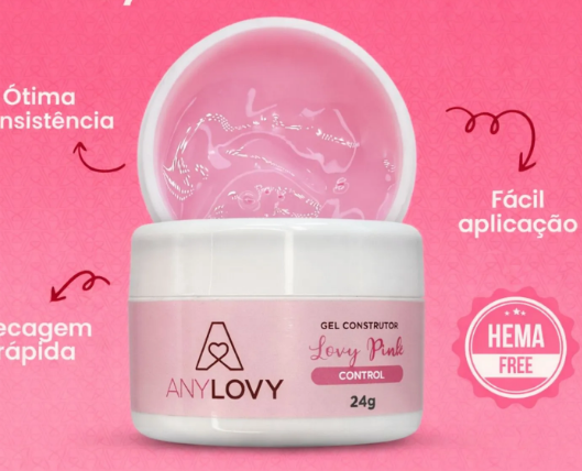 GEL LOVY PINK ANYLOVY 24G