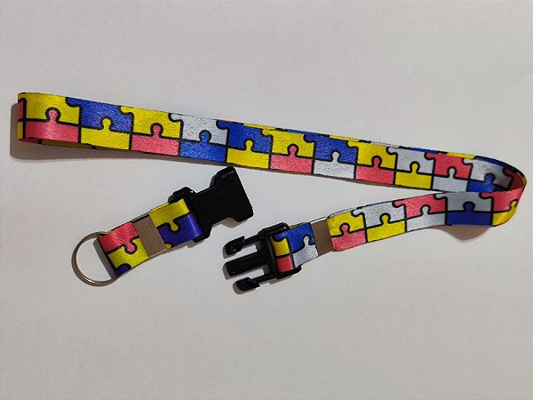Cordão de identificação autista