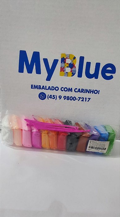 Massinha pula e molda