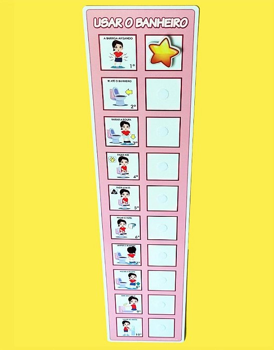 Pista Visual Usar o Banheiro (Feminino)